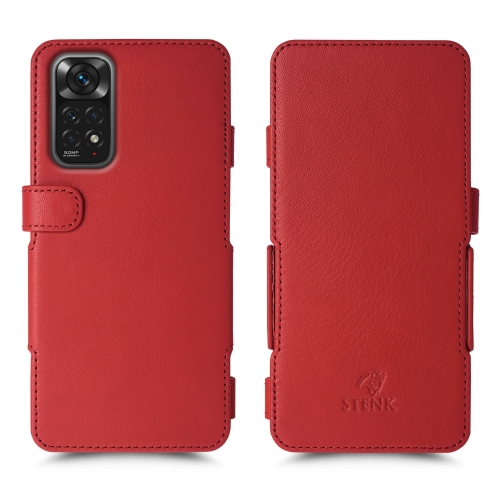 чехол-книжка на Xiaomi Redmi Note 11 Красный Stenk Prime фото 1
