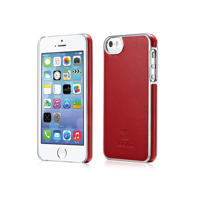 Накладка Xoomz для iPhone 5 /5S Luxury Electroplating Red