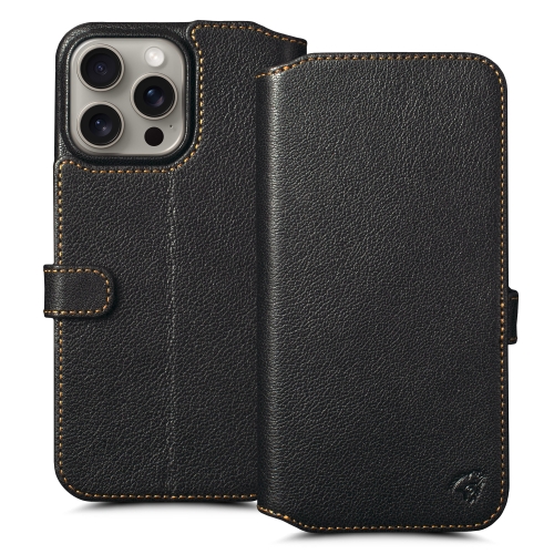 чехол-кошелек на Apple iPhone 15 Pro Max Черный Stenk Premium Wallet фото 1
