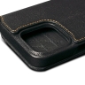 Чехол книжка Stenk Premium Wallet для Apple iPhone 15 Pro Max Чёрный