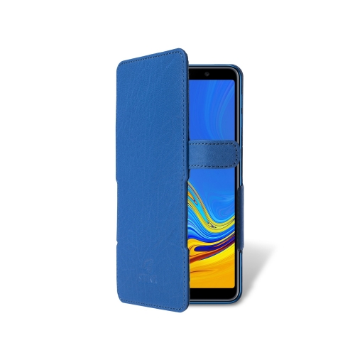 чохол-книжка на Samsung Galaxy A7 (2018) Яскраво-синій Stenk Prime фото 2