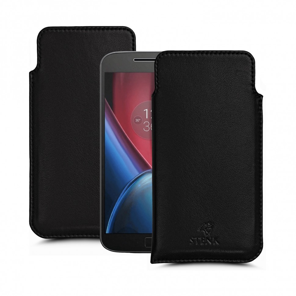 

Футляр Stenk Elegance для Motorola Moto G4 Play Чёрный, Черный