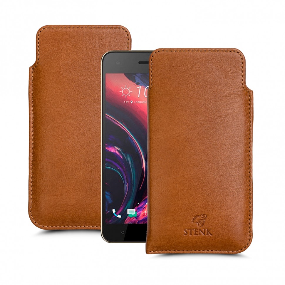 Футляр Stenk Elegance для HTC Desire 10 pro Camel, Светло-коричневый