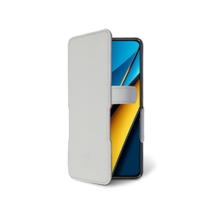 Чехол книжка Stenk Prime для Xiaomi Poco X6 Белый