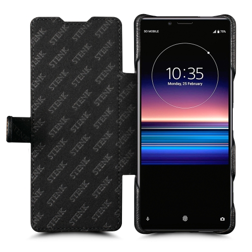 чохол-книжка на Sony Xperia 1 Чорний Stenk Premium фото 2