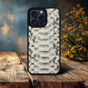 Накладка SkinBacker Python Scales для Apple iPhone 15 Pro Max Натуральний