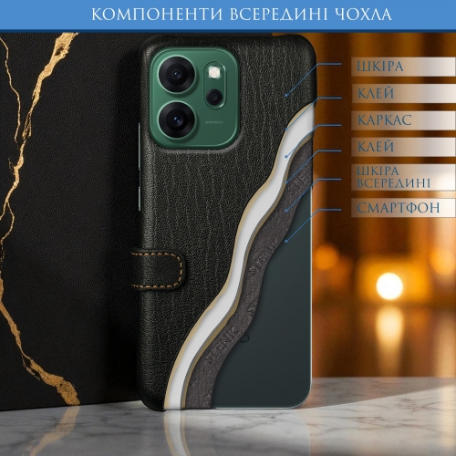 чохол-книжка на  Чорний Stenk Premium фото 5