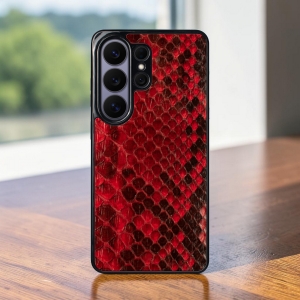 Накладка SkinBacker Mini Python Scales для Samsung Galaxy S26 Ultra Червоний