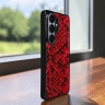 Накладка SkinBacker Mini Python Scales для Samsung Galaxy S26 Ultra Червоний
