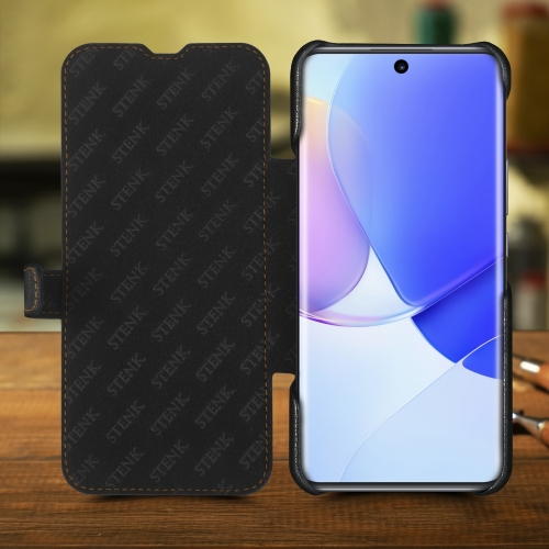 чехол-книжка на HuaWei Nova 9 Черный Stenk Premium фото 2