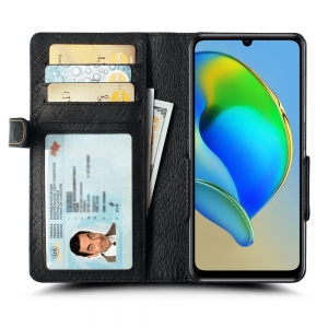 Чохол книжка Stenk Wallet для ZTE Blade V40 Vita Чорний