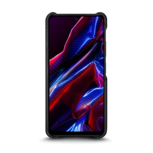 Шкіряна накладка Stenk Reptile Cover для Xiaomi Poco X5 Чорна