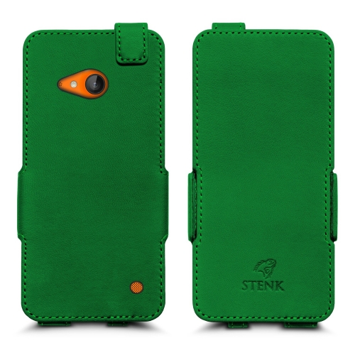 чохол-фліп на Nokia Lumia 730 Зелений Stenk Сняты с производства фото 1