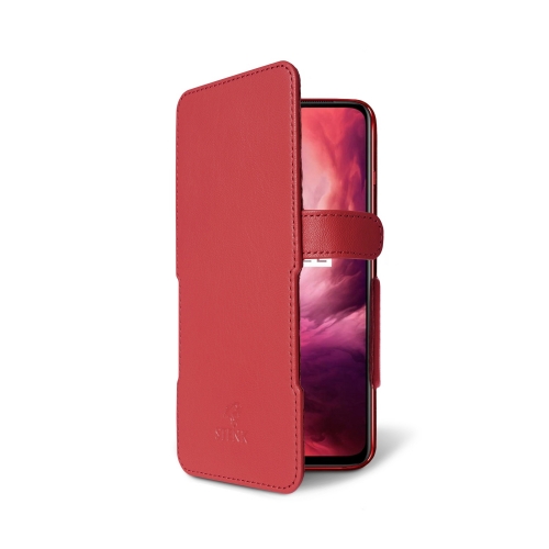 чехол-книжка на OnePlus 7 Красный Stenk Prime фото 2