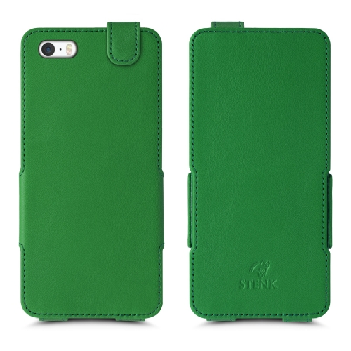 чохол-фліп на Apple iPhone 5 /5S Зелений Stenk Сняты с производства фото 1