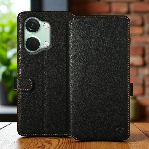 чехол-кошелек на OnePlus Nord 3 Черный Stenk Premium Wallet фото 1