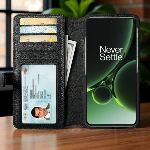Чохол книжка Stenk Premium Wallet для OnePlus Nord 3 Чорний