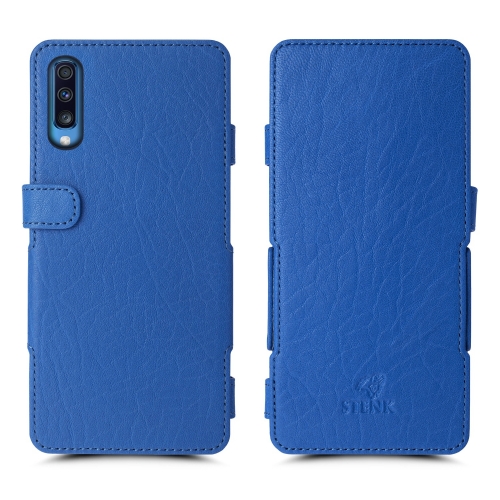 чехол-книжка на Samsung Galaxy A70 Ярко-синий Stenk Prime фото 1