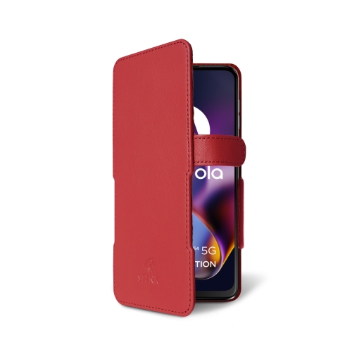 чехол-книжка на Motorola Moto G54 Power Красный Stenk Prime фото 2