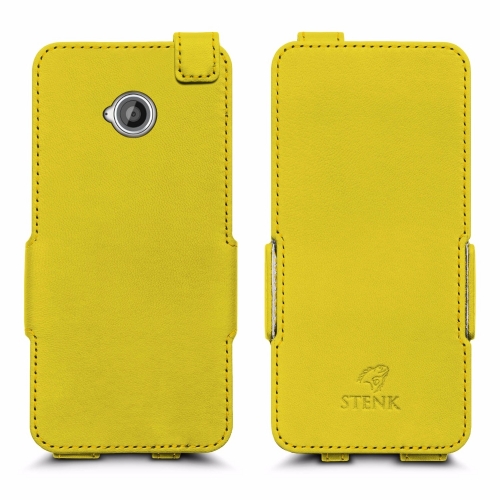 чохол-фліп на Motorola Moto E (2nd Gen) Жовтий Stenk Сняты с производства фото 1