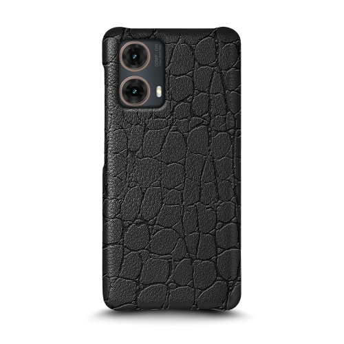 бампер на Motorola Moto G85 Черный Stenk Reptile фото 1