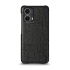 Кожаная накладка Stenk Reptile Cover для Motorola Moto G85 Черный