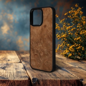 Накладка SkinBacker Wood для Apple iPhone 15 Pro Мірт (Корінь)