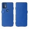Чехол книжка Stenk Prime для Motorola Moto G9 Plus Ярко синий