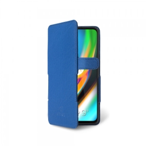 Чохол книжка Stenk Prime для Motorola Moto G9 Plus Яскраво синій