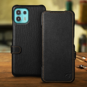 Чохол книжка Stenk Premium для Motorola Edge 20 lite Чорний