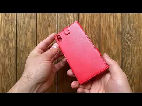 Чохол фліп Stenk Prime для Sony Xperia Z1 Червоний Відео