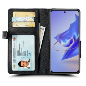 Чохол книжка Stenk Wallet для ZTE Blade V40 Pro Чорний