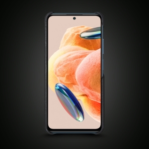 Шкіряна накладка Stenk WoodBacker для Xiaomi Redmi Note 12 Pro 4G Чорна