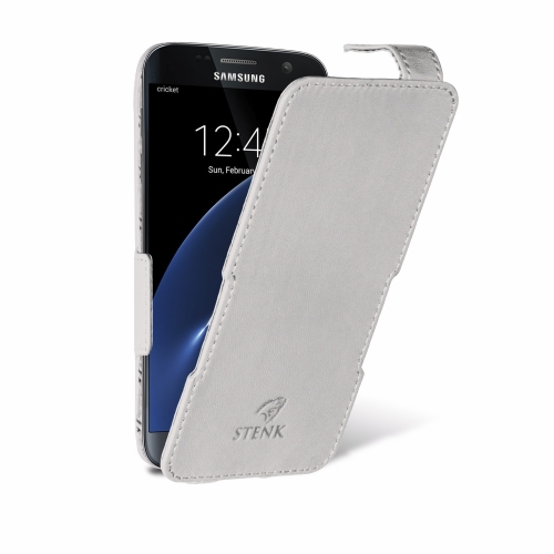 чохол-фліп на Samsung Galaxy S7 Білий Stenk Prime фото 2