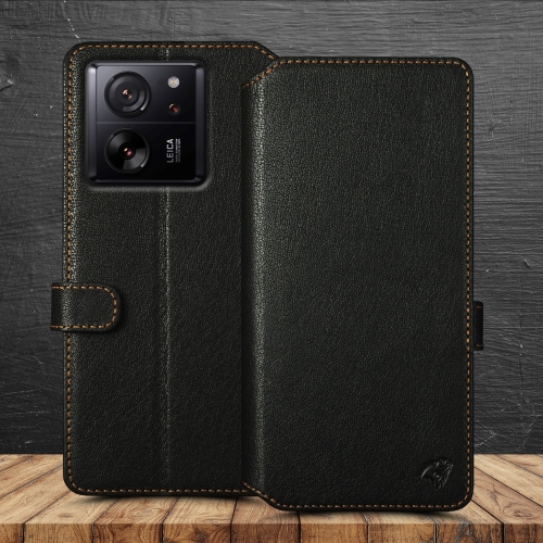 чохол-гаманець на Xiaomi 13T Pro Чорний Stenk Premium Wallet фото 1