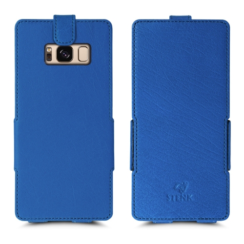 чохол-фліп на Samsung Galaxy S8 Яскраво-синій Stenk Prime фото 1