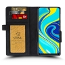Чехол книжка Stenk Wallet для Xiaomi Redmi Note 9S Чёрный