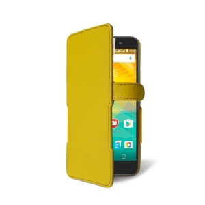 Чехол книжка Stenk Prime для Prestigio Grace Z3 (3533) Желтый