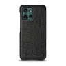 Шкіряна накладка Stenk Reptile Cover для Motorola Edge 50 Чорний