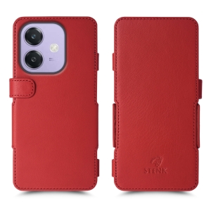 Чехол книжка Stenk Prime для OPPO A3 4G Красный