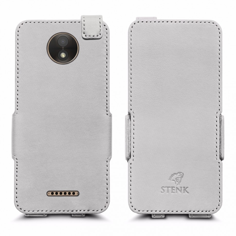 

Чехол флип Stenk Prime для Motorola Moto C Plus (XT1723) Белый