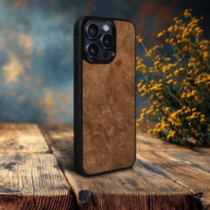 Накладка SkinBacker Wood для Apple iPhone 15 Pro Max Мірт (Корінь)