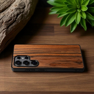 Накладка SkinBacker Wood для Samsung Galaxy S25 Ultra Палисандр