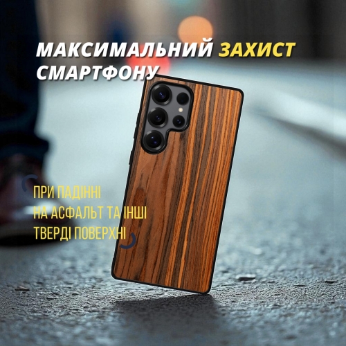 бампер на Samsung Galaxy S25 Ultra Черный Stenk SkinBacker фото 6