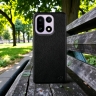 Кожаная накладка Stenk Cover для OnePlus 15 Черный