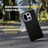 Кожаная накладка Stenk Cover для OnePlus 15 Черный