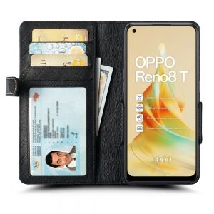 Чохол книжка Stenk Wallet для OPPO Reno8 T Чорний