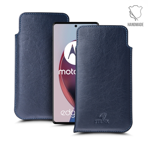 чохол-футляр на Motorola Edge 30 Ultra Синій Stenk Elegance фото 1