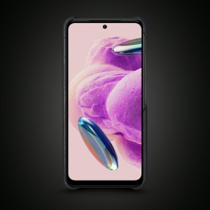 Шкіряна накладка Stenk WoodBacker для Xiaomi Redmi Note 12S Чорна