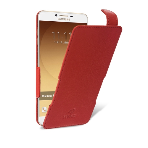 чохол-фліп на Samsung Galaxy C9 Pro Червоний Stenk Сняты с производства фото 2